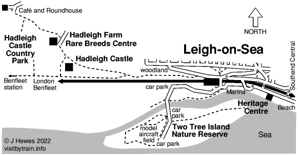Leigh-on-Sea map