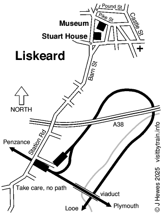 Liskeard map