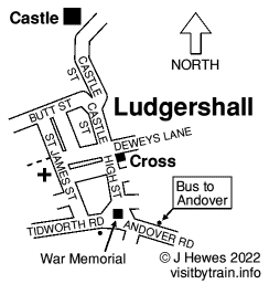 Ludgershall map