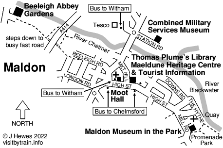 Maldon map