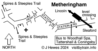 Metheringham map