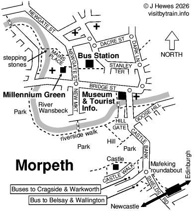 Morpeth map