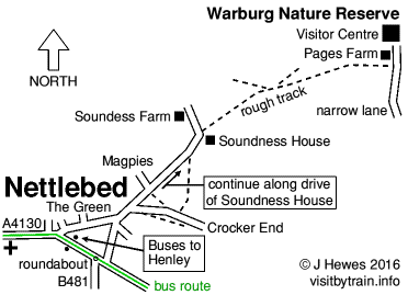 Nettlebed map