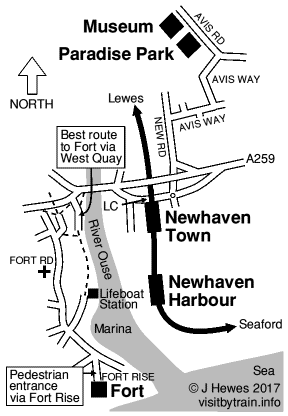 Newhaven map