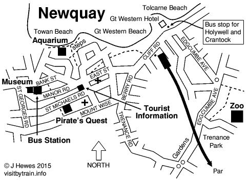 Newquay map