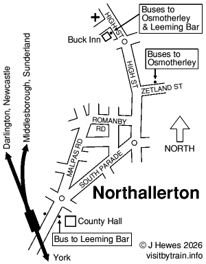 Northallerton map