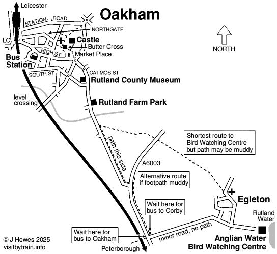 Oakham map