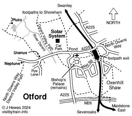 Otford map