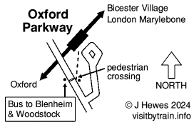 Oxford Parkway map