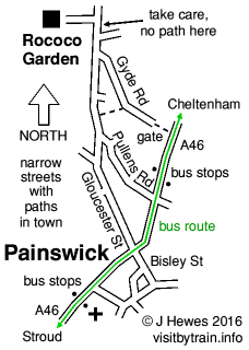 Painswick map