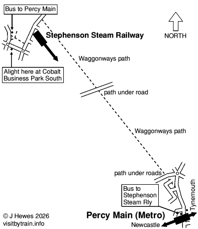 Percy Main map