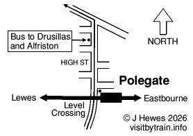 Polegate map