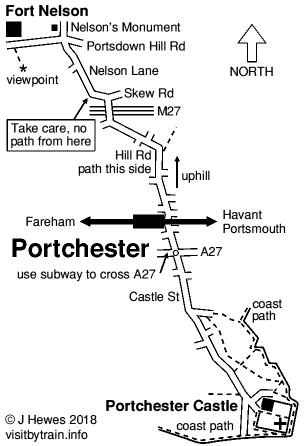 Portchester map
