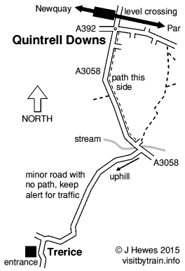 Quintrell Downs map