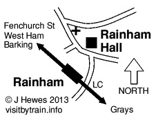Rainham map
