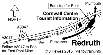 Redruth map