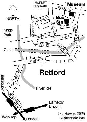 Retford map