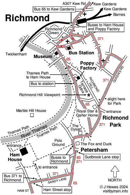 Richmond map