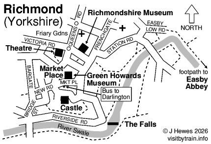 Richmond (Yorkshire) map
