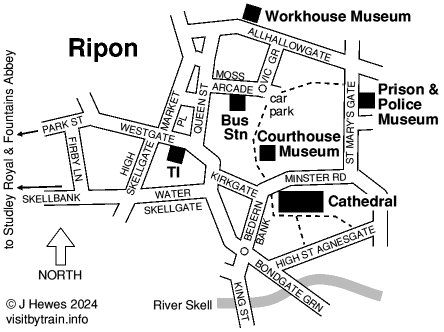 Ripon map
