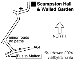 Scampston map