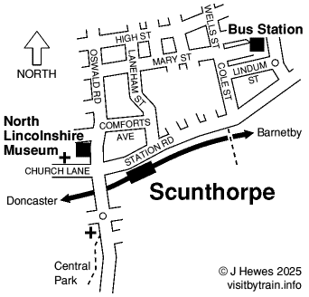 Scunthorpe map
