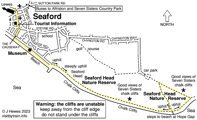 Seaford map