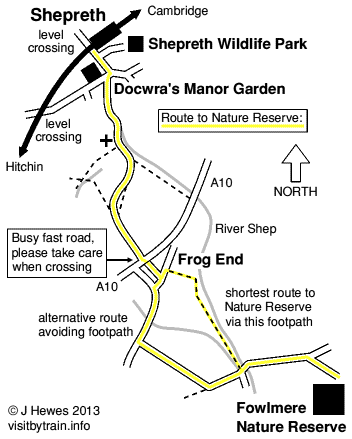 Shepreth map