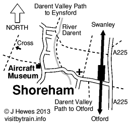 Shoreham map