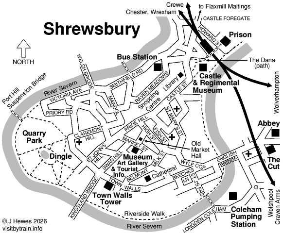 Shrewsbury map