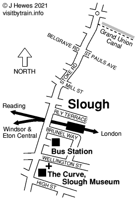 Slough map