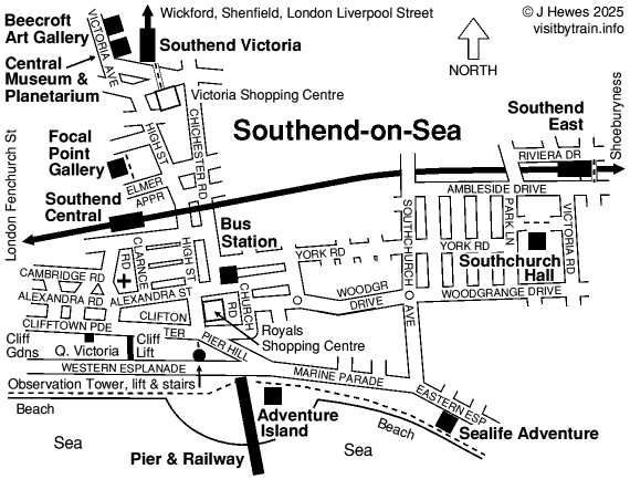 Southend map