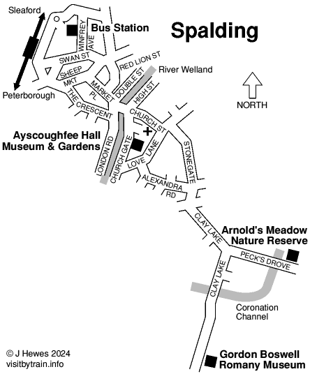 Spalding map