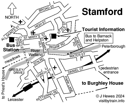 Stamford map
