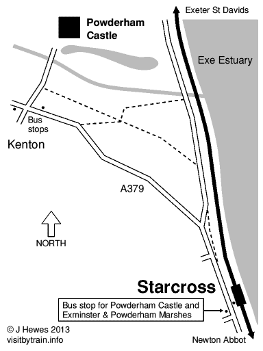 Starcross map