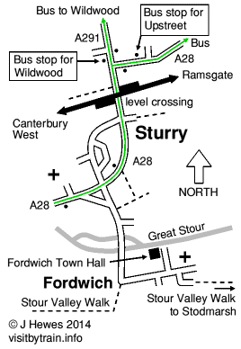 Sturry map