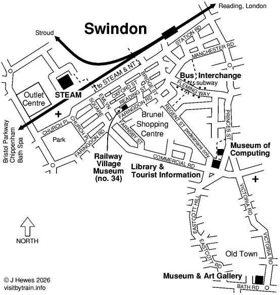 Swindon map