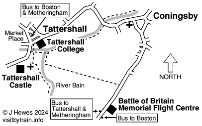Tattershall map