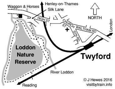 Twyford map
