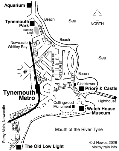 Tynemouth map