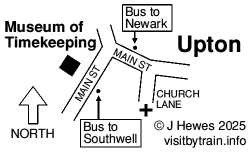 Upton map