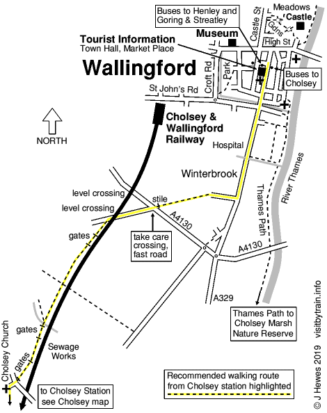 Wallingford map