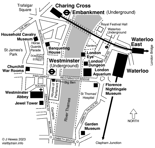 Westminster map
