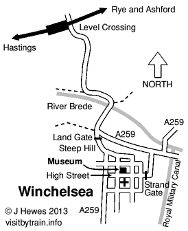 Winchelsea map