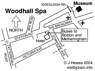 Woodhall Spa map