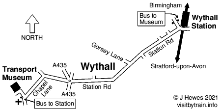 Wythall map