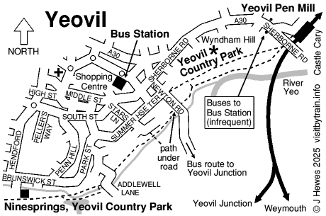 Yeovil map